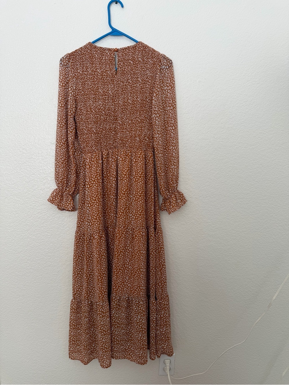 Fashion Small Rust Brown  Maxi Dress (Size S) - Picture 5 of 13